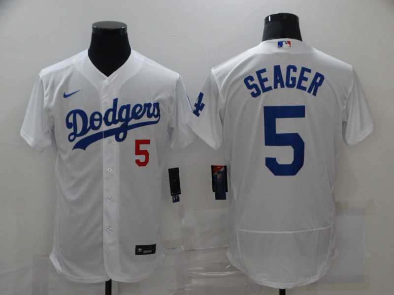 Dodgers 5 Corey Seager White 2020 Nike Flexbase Jersey,We sell and wholesale Dodgers 5 Corey Seager White 2020 Nike Flexbase Jersey on line form chian!